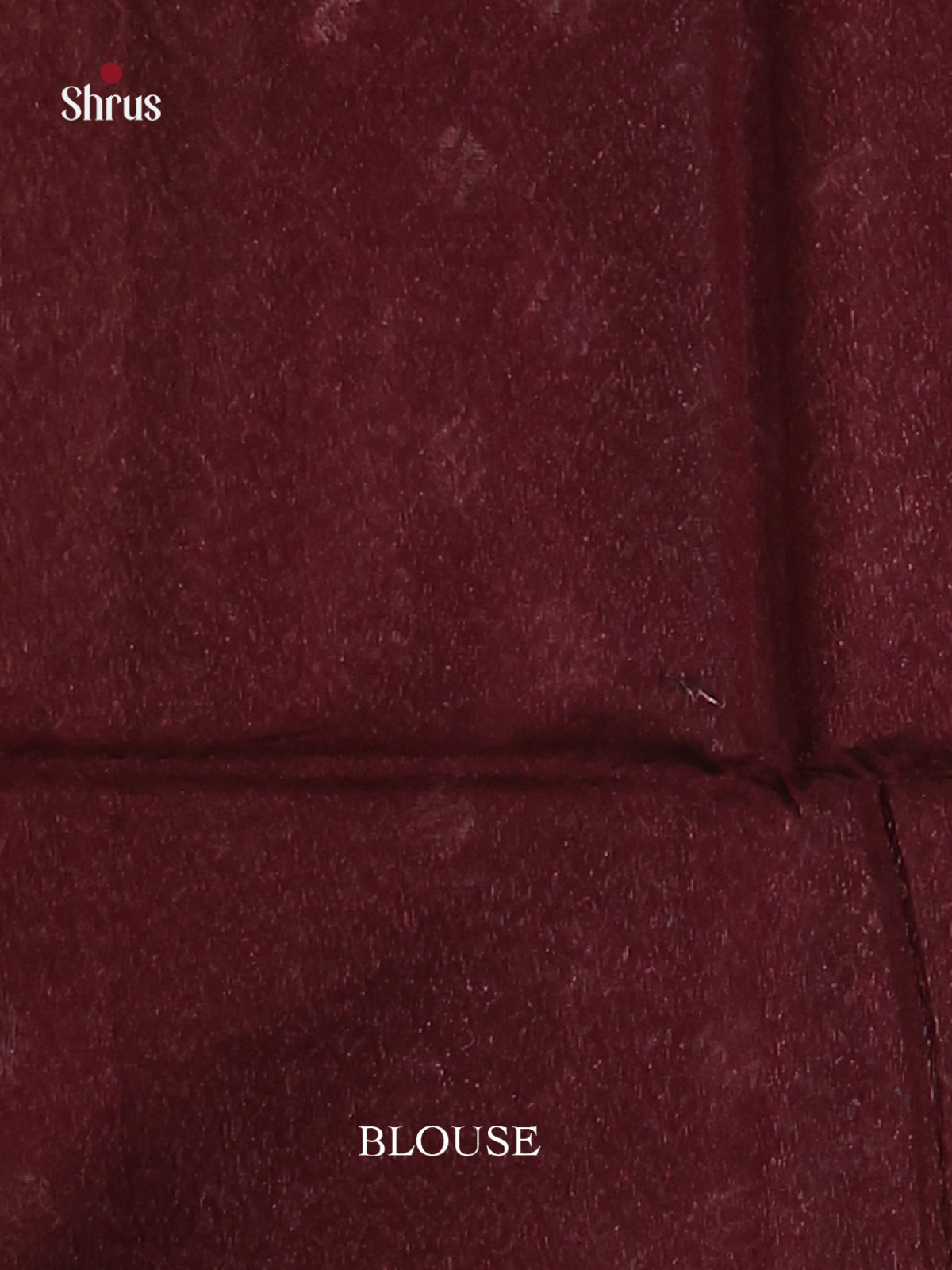 Maroon- Semi Silkcotton Saree - Shop on Shrus.com