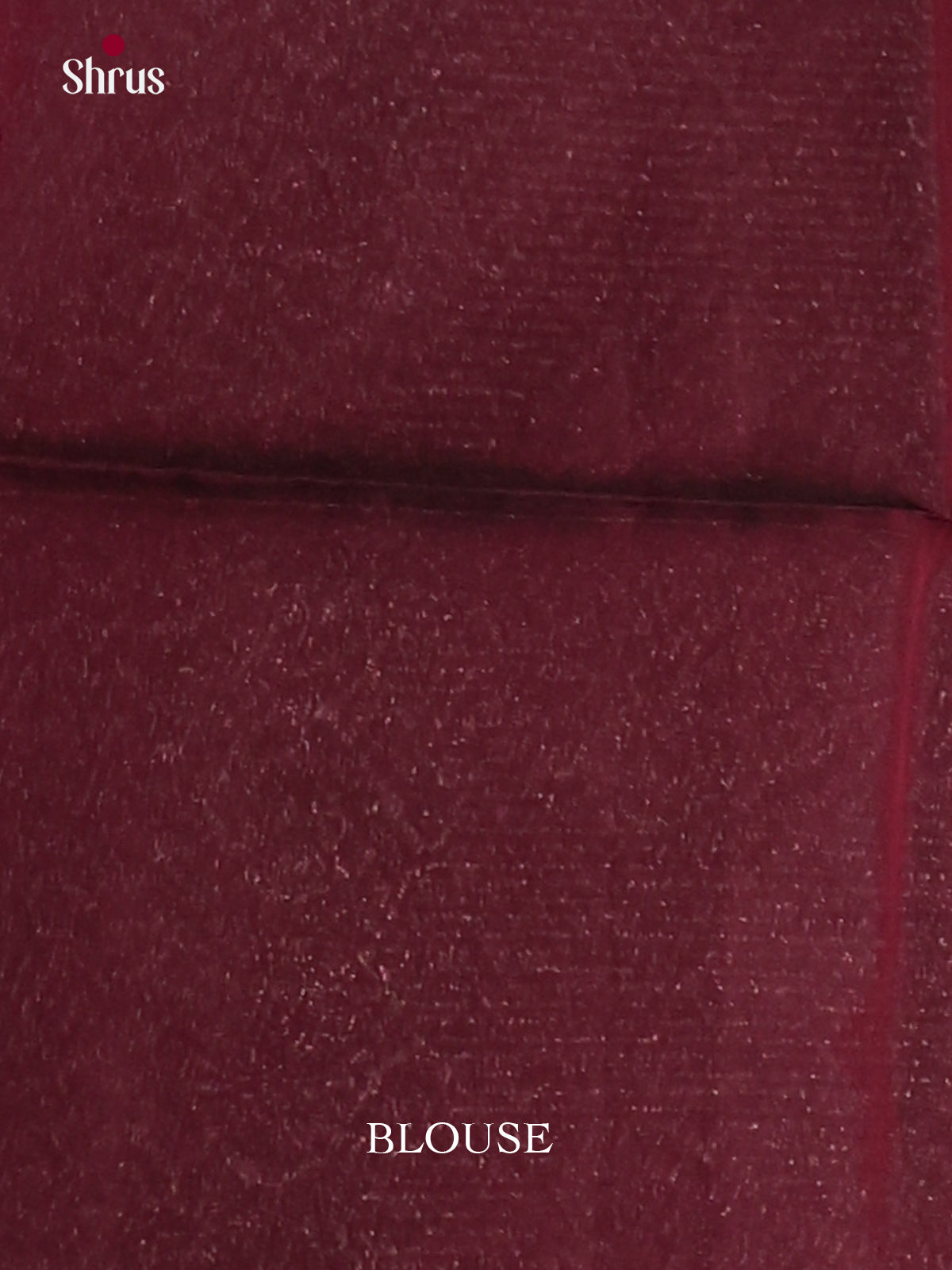 Pastel Blue & Maroon- Semi Silkcotton Saree - Shop on Shrus.com