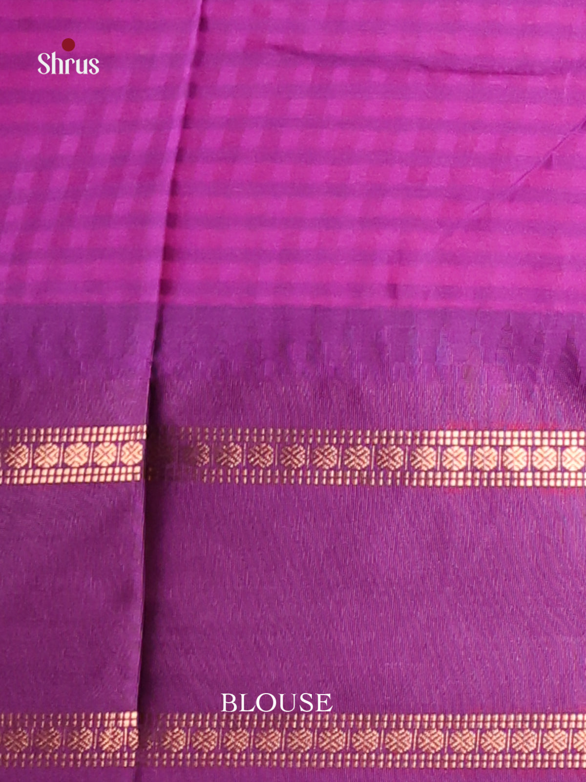 Pink & Purple -Semi silk Cotton Saree