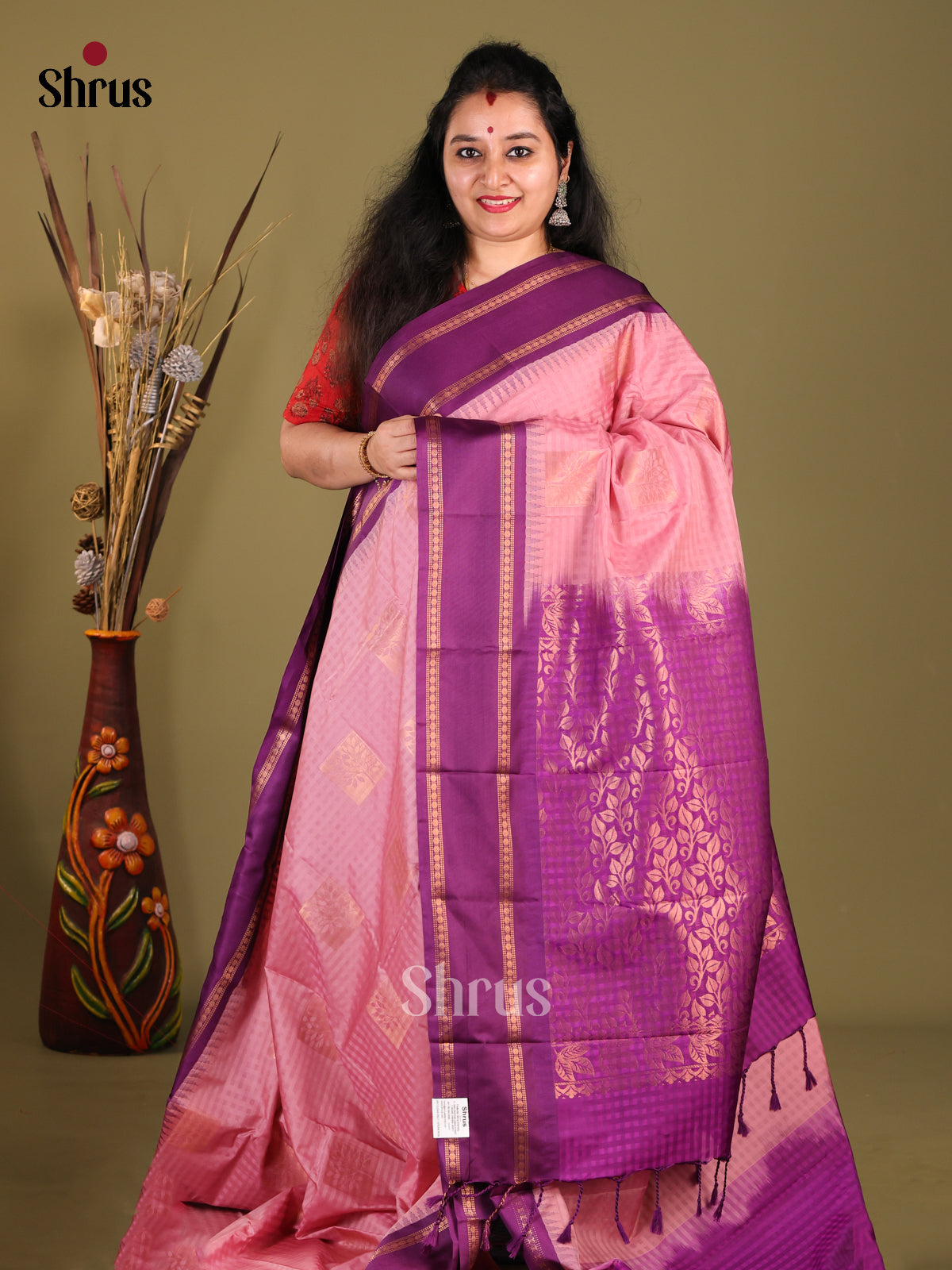 DHS02375-Semi Gadwal - Shop on Shrus.com