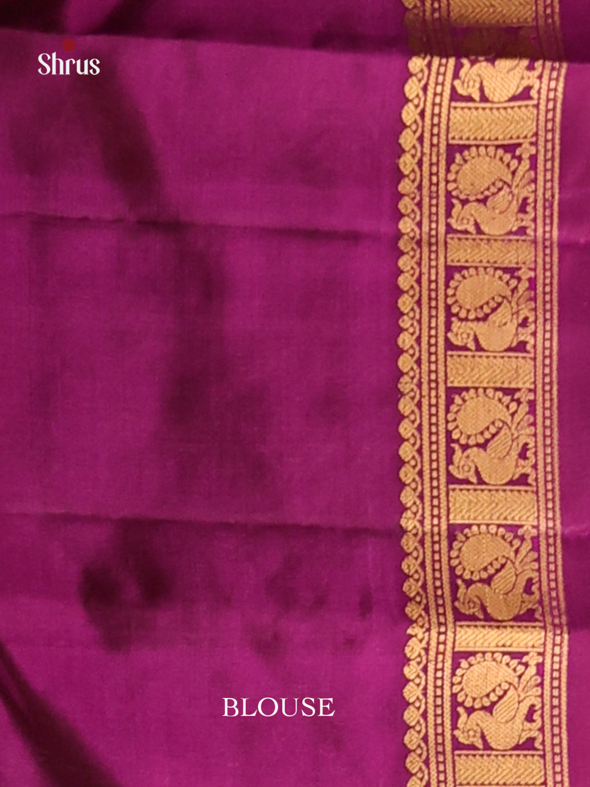 DHS04012 - Soft Silk  Saree - Shop on Shrus.com