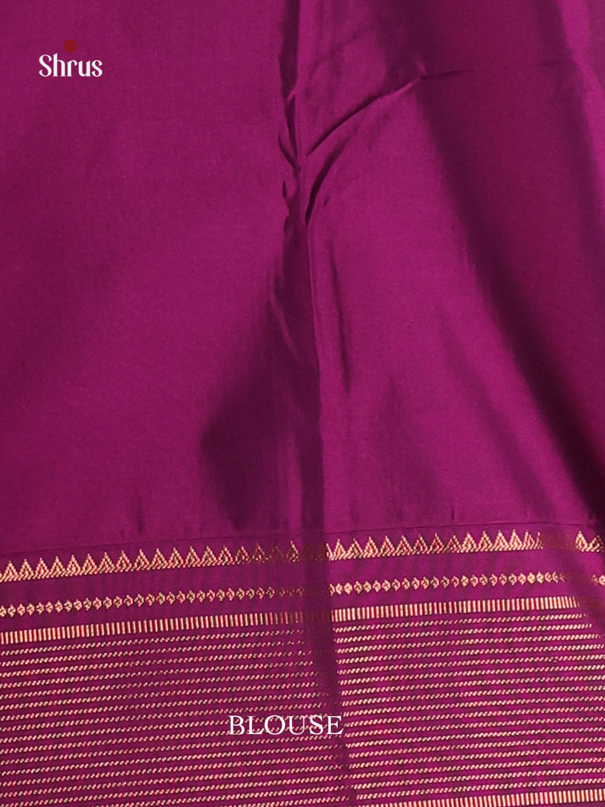 Green & Purple- Semi Kanchipuram Saree - Shop on Shrus.com