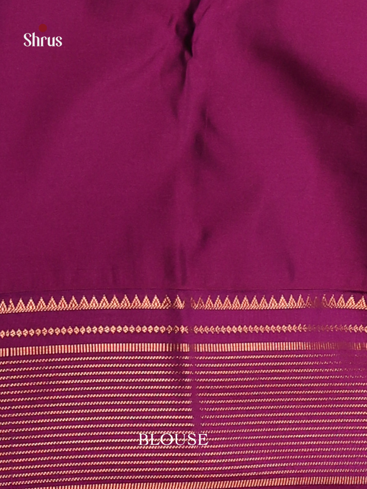 Light Green & Purple - Semi Kanchipuram Saree - Shop on Shrus.com