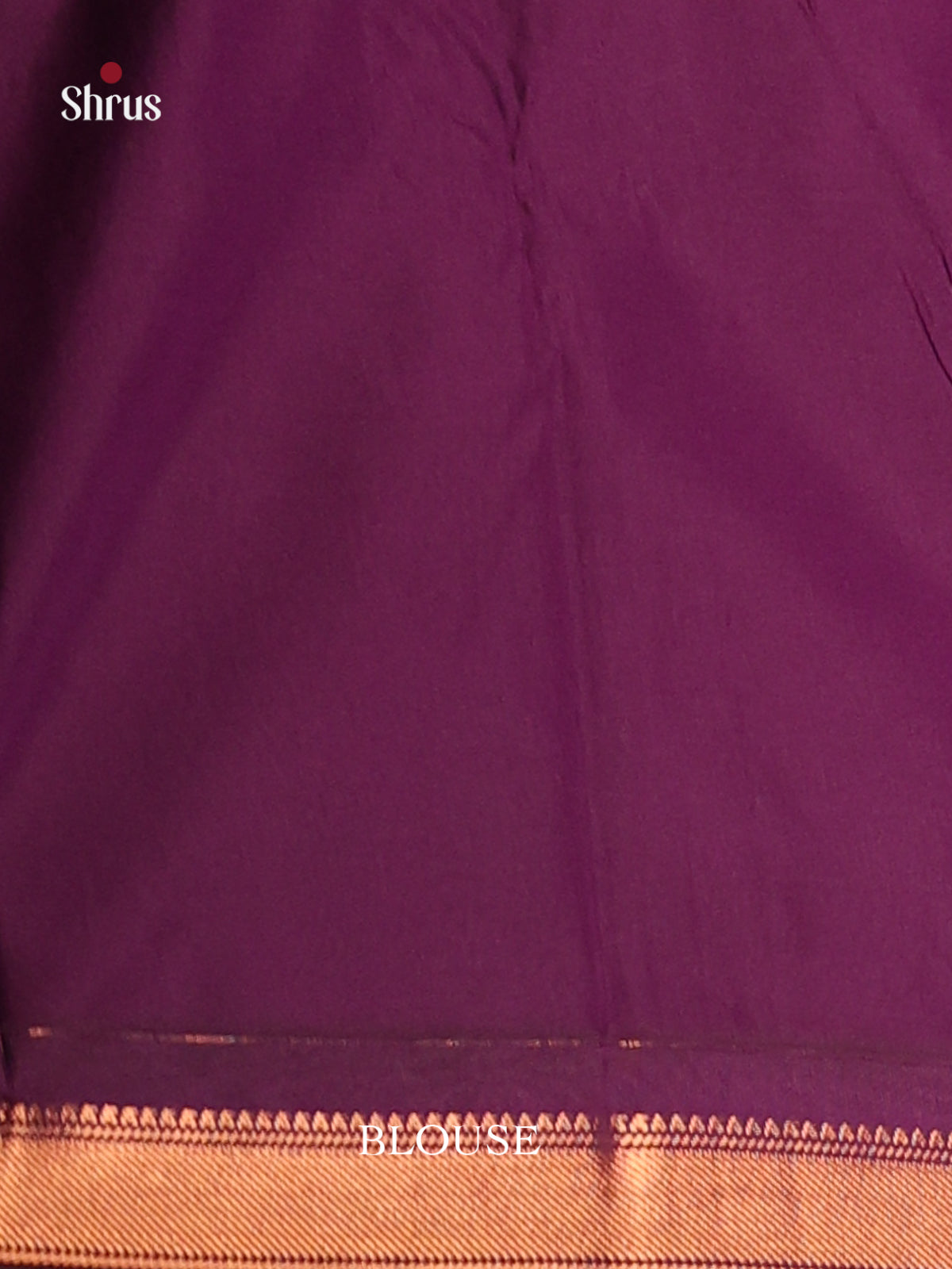 Blue & Purple- Semi Kanchipuram Saree