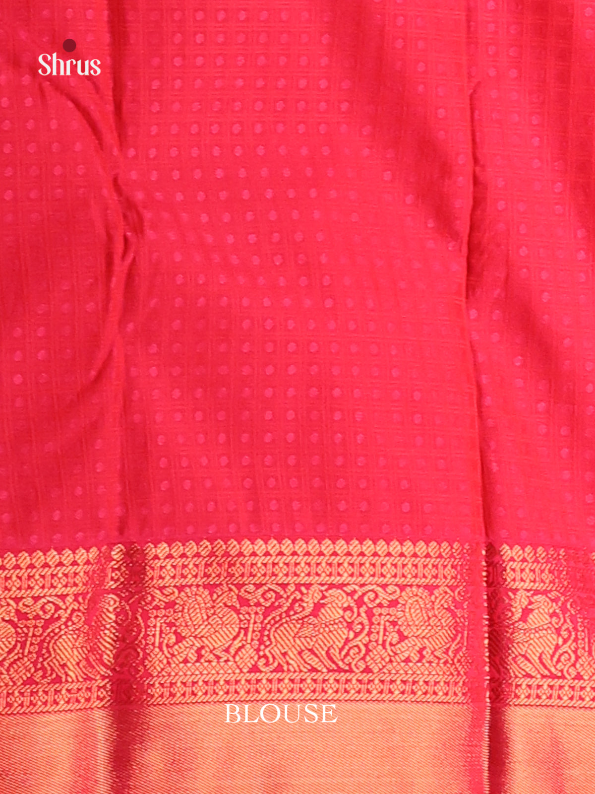 Violet - Semi Kanchipuram Saree - Shop on Shrus.com