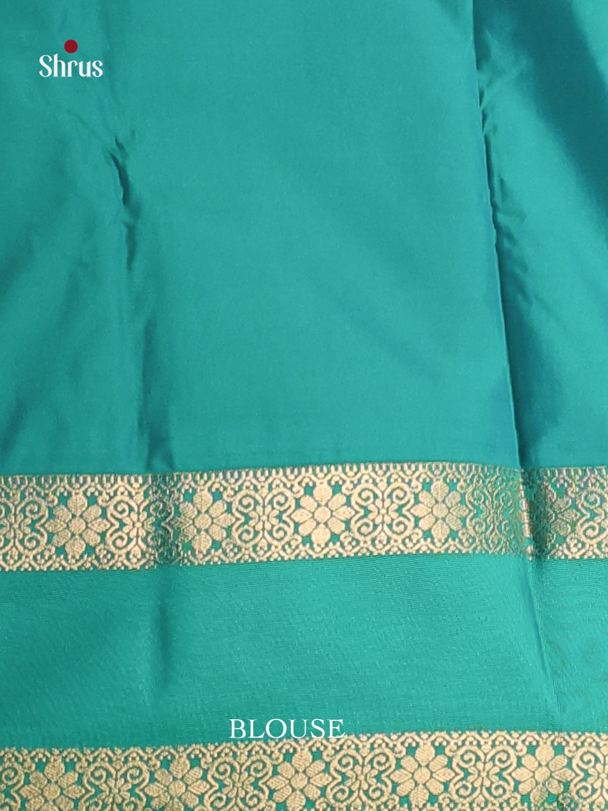 Lime Green & Green - Semi Kanchipuram Saree - Shop on Shrus.com