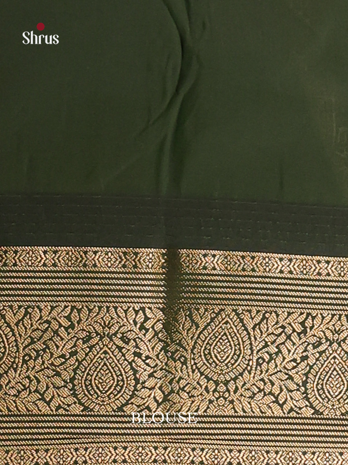 DHS04158 - Semi Kanchipuram Saree - Shop on Shrus.com