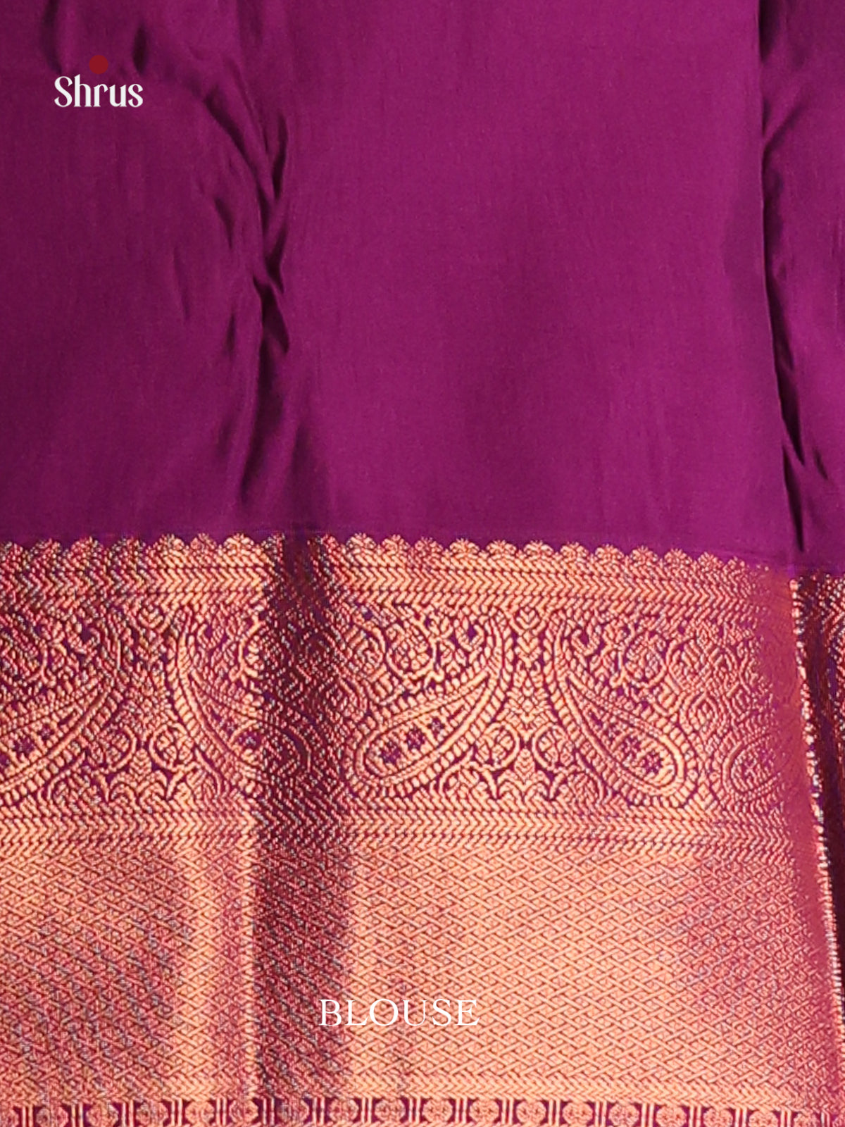 DHS04159 - Semi Kanchipuram Saree - Shop on Shrus.com