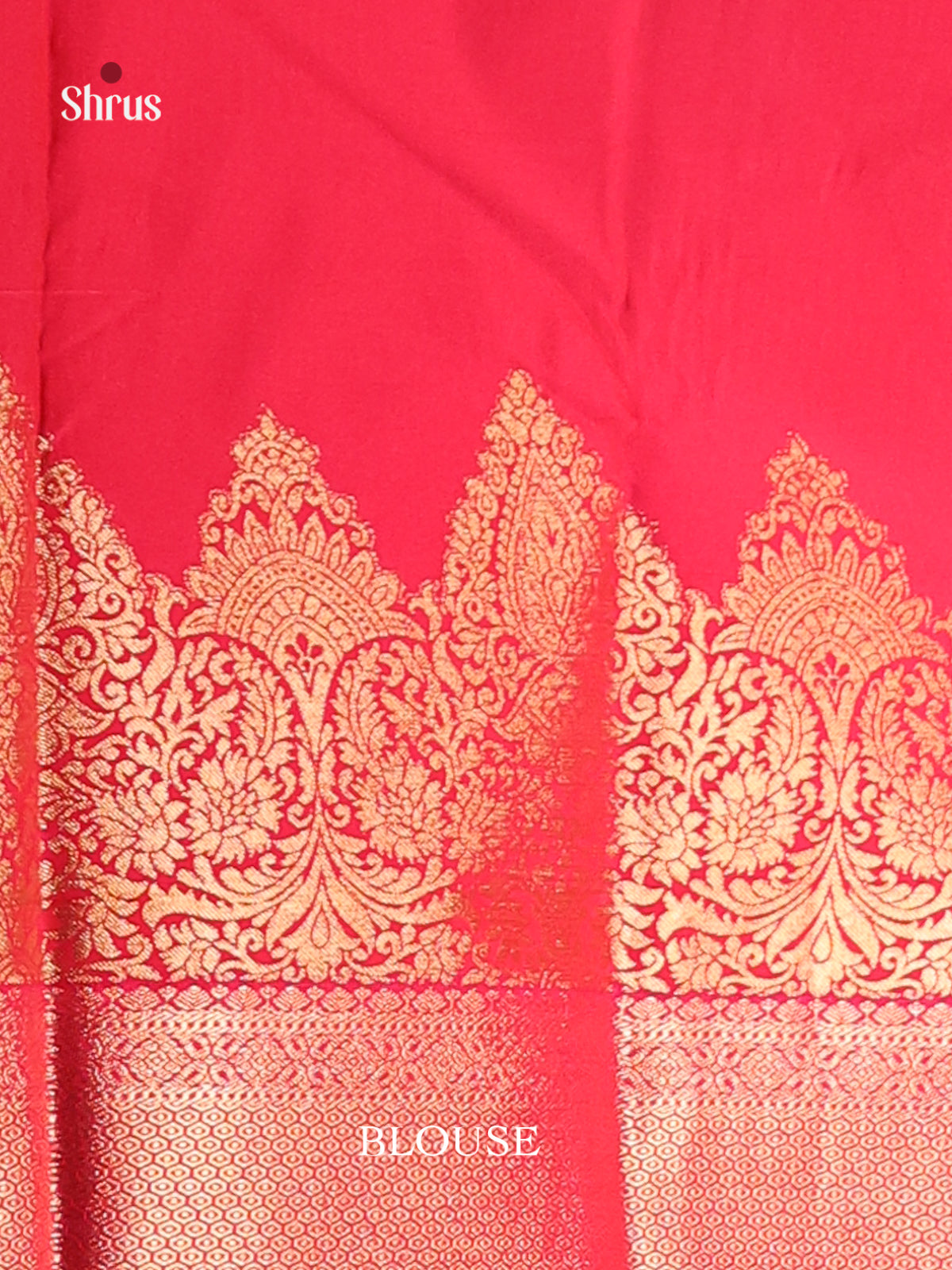 Green & Pink- Semi Kanchipuram Saree - Shop on Shrus.com