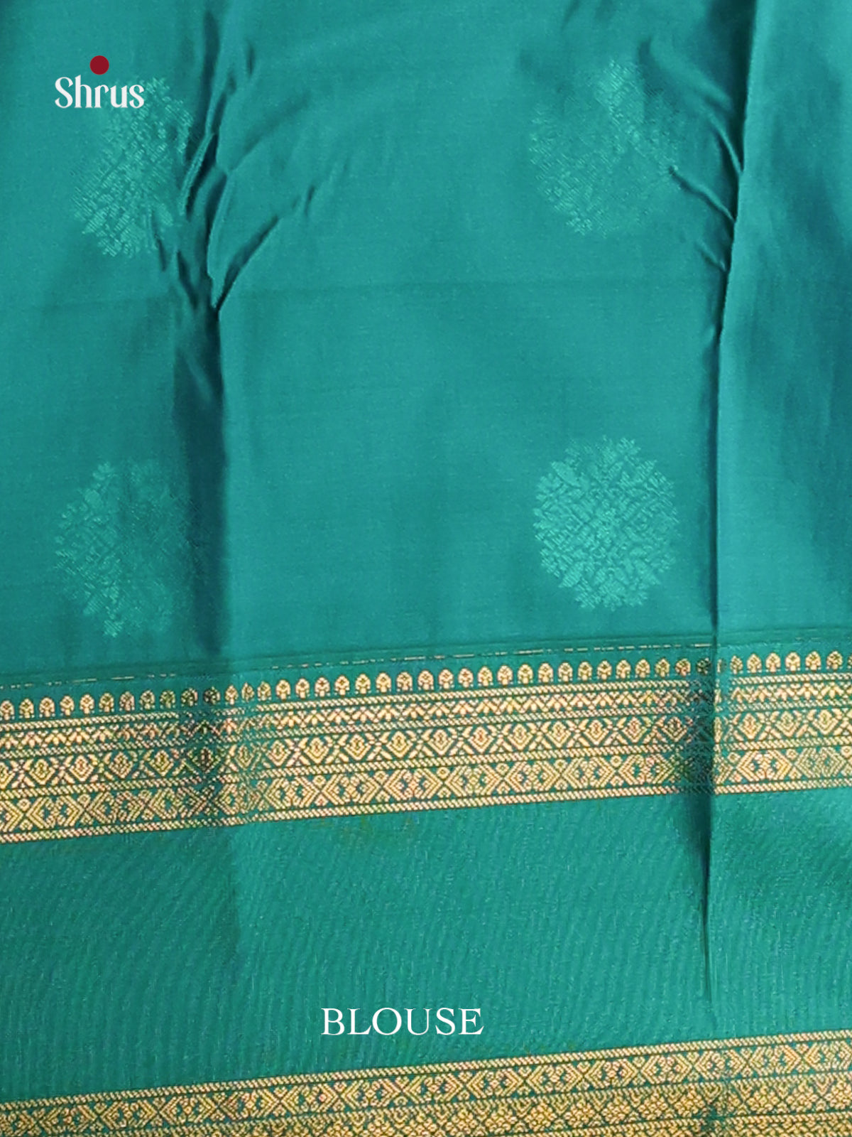 Lavender & Green - Semi Kanchipuram Saree - Shop on Shrus.com