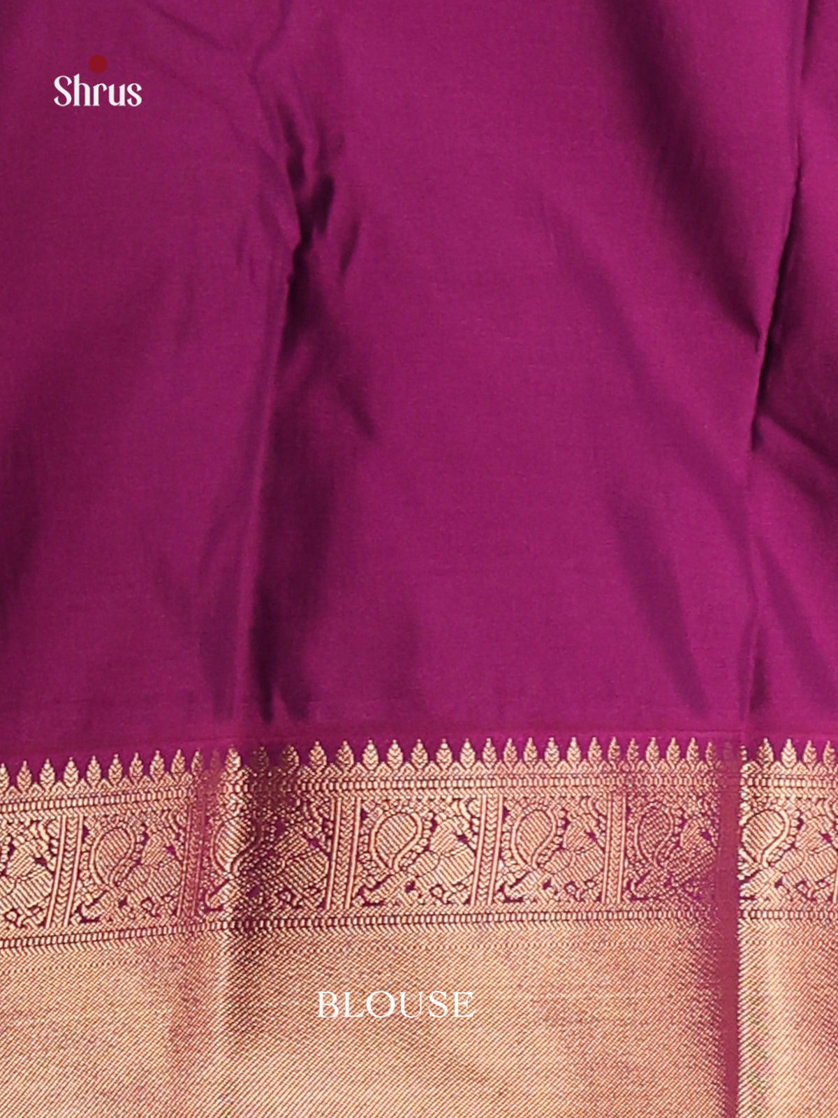 Blue & Purple - Semi Kanchipuram Saree