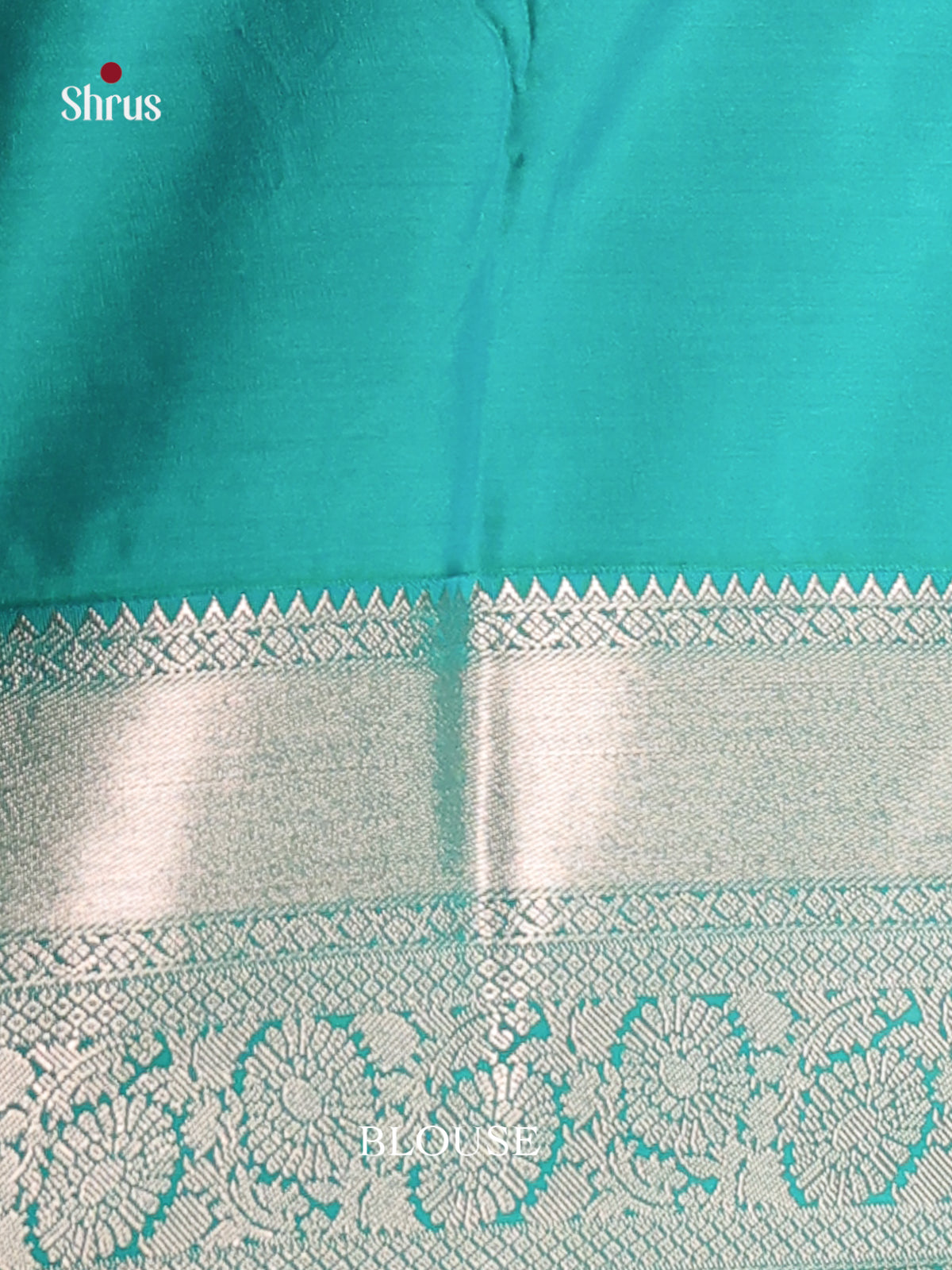 Blue & Green- Semi Kanchipuram Saree