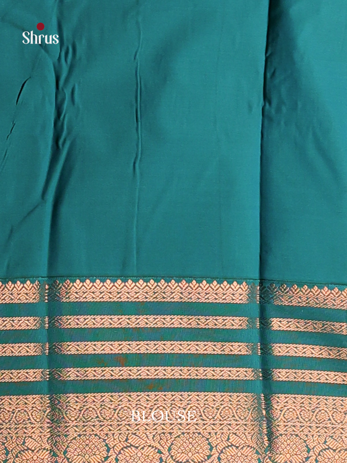 Purple & Blue - Semi Kanchipuram Saree - Shop on Shrus.com