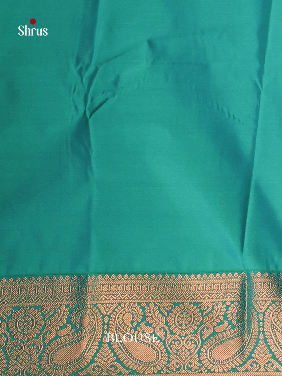 Blue & Green - Semi Kanchipuram Saree