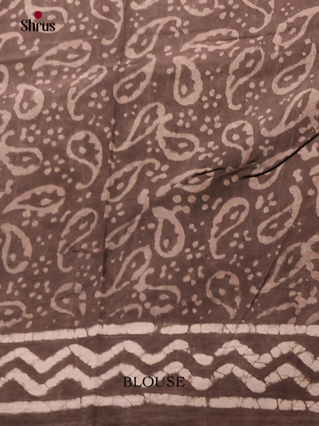 Grey - Jaipur cotton Saree - Shop on Shrus.com