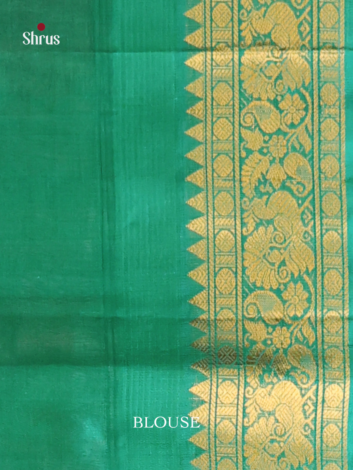 Pink & Green Silk Cotton Korvai-kattams Saree-2