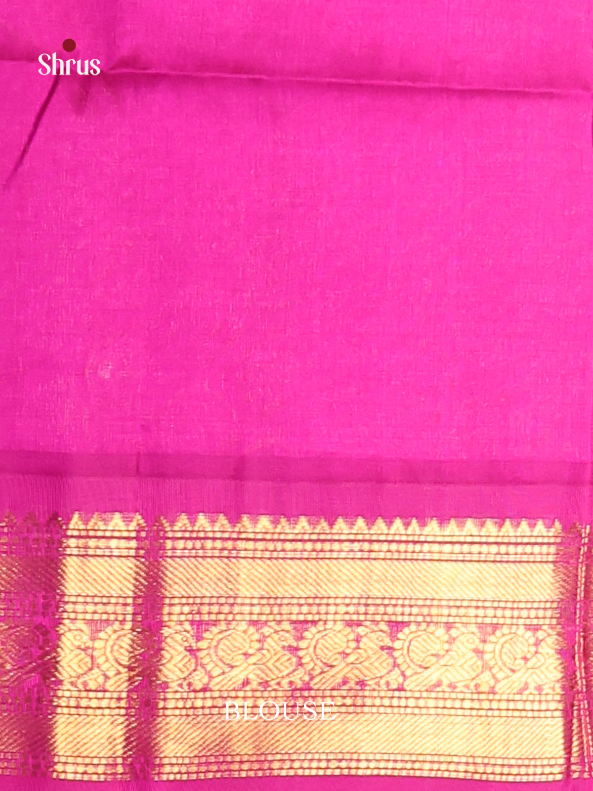 Yellow & Pink Silk Cotton Korvai-kattams Saree - Shop on Shrus.com