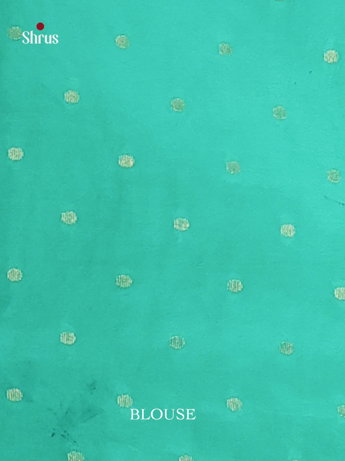 Teal Green- Semi Rawsilk Saree - Shop on Shrus.com