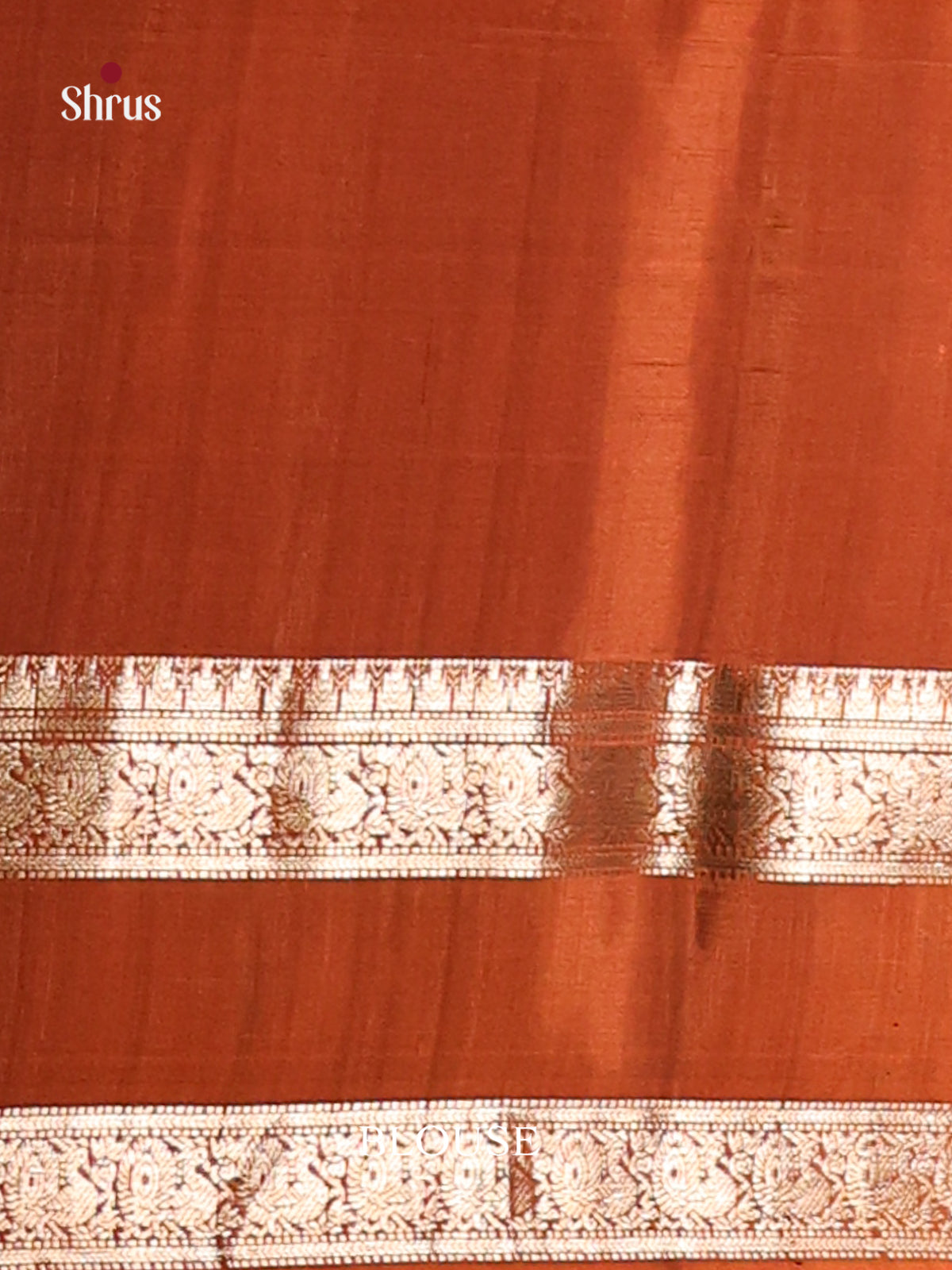 Lavender & Rust  Soft Silk Saree with zari peacock , floral buttas - Shop on Shrus.com