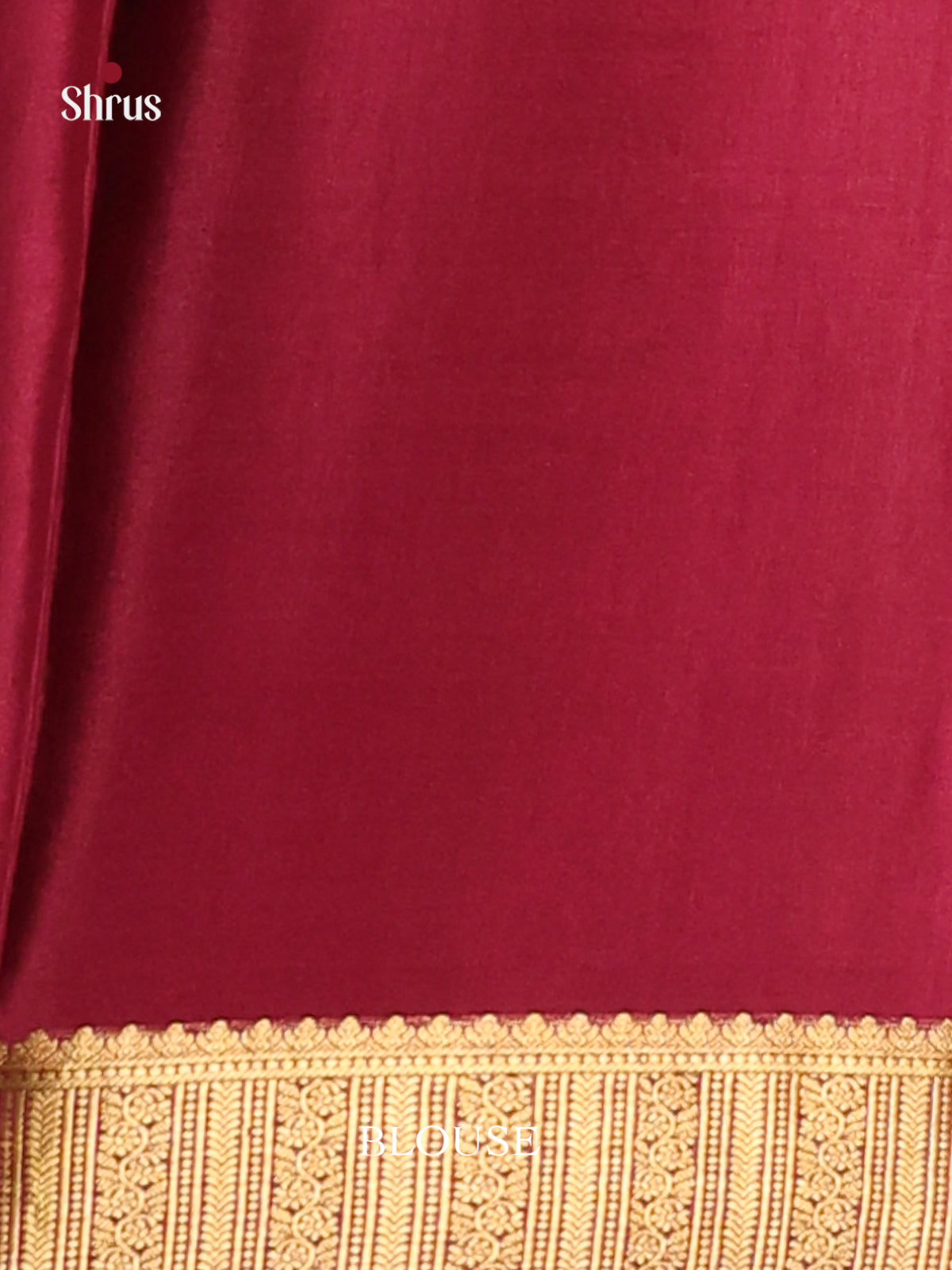 Lustrous Pink Floral Printed Mysore Silk Saree With Maroon Border