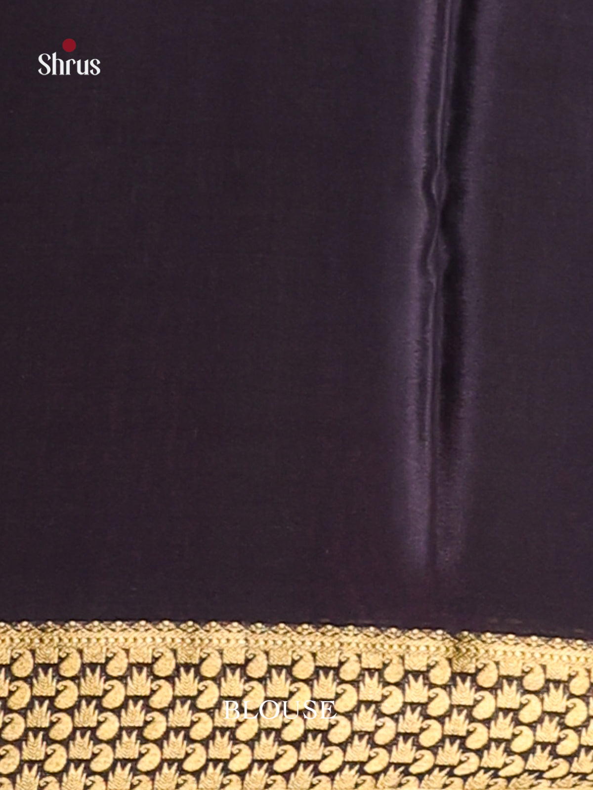 Chic Off White Mysore crepe Silk Saree With Dark Blue Pallu