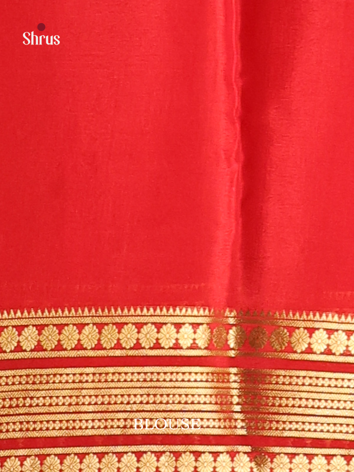 Breezy Soft Pink Printed Mysore Silk Saree With Red Zari Border