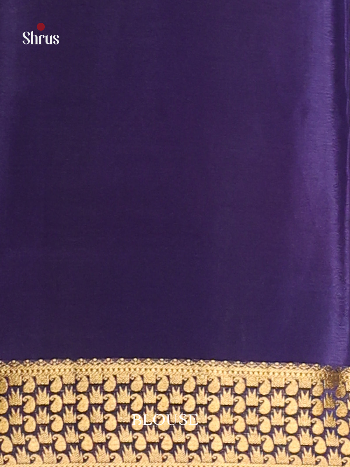 Pretty Light Grey Printed Mysore Silk Saree With Dark Blue Zari Border