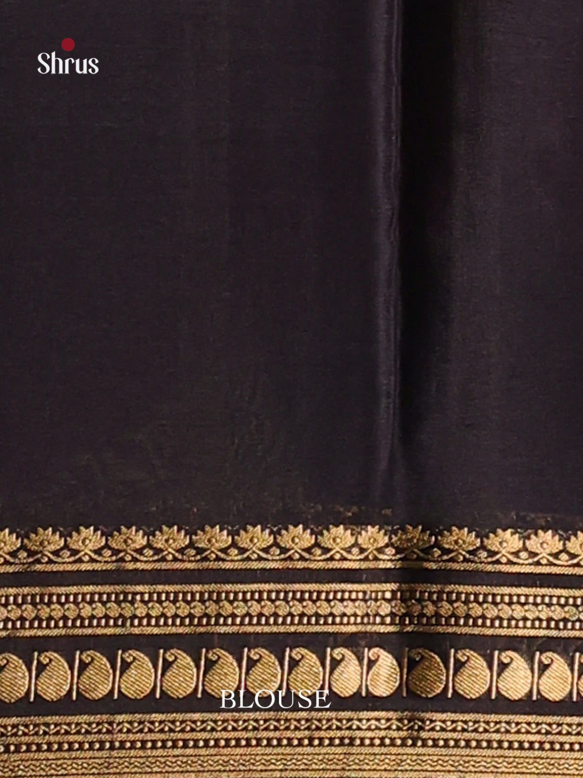 Elegant Off White Printed Mysore Silk Saree With Navy Blue Border