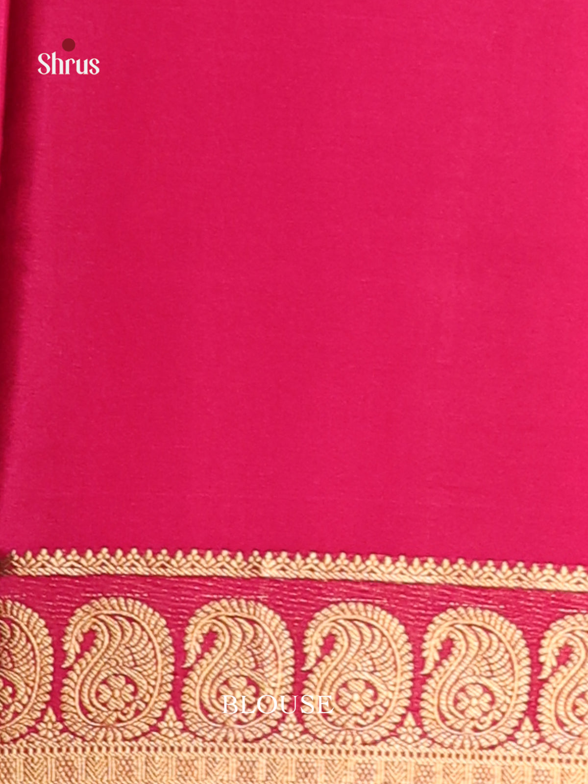 DHS05504 - Mysore Silk Print Saree - Shop on Shrus.com