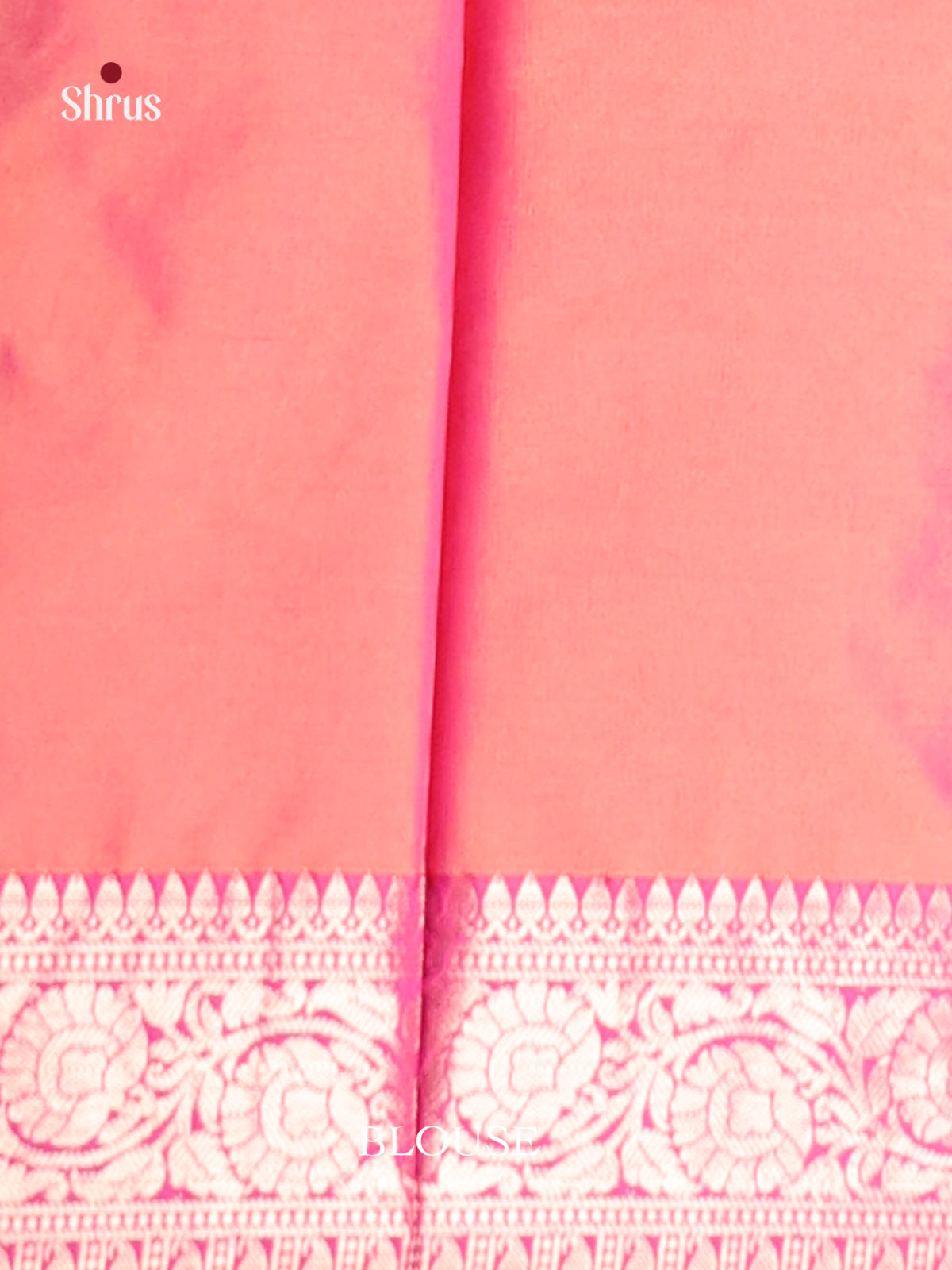 Yellow & Pink- Semi Pochampally Saree - Shop on Shrus.com