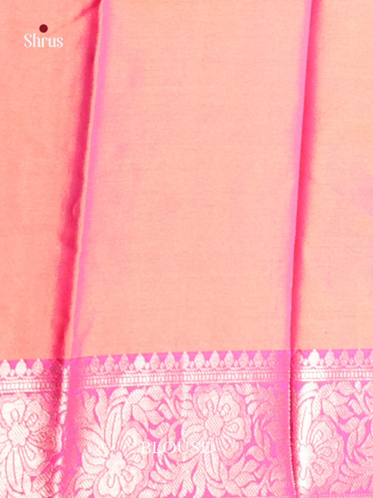 Light Green & Pink - Semi Pochampally Saree - Shop on Shrus.com