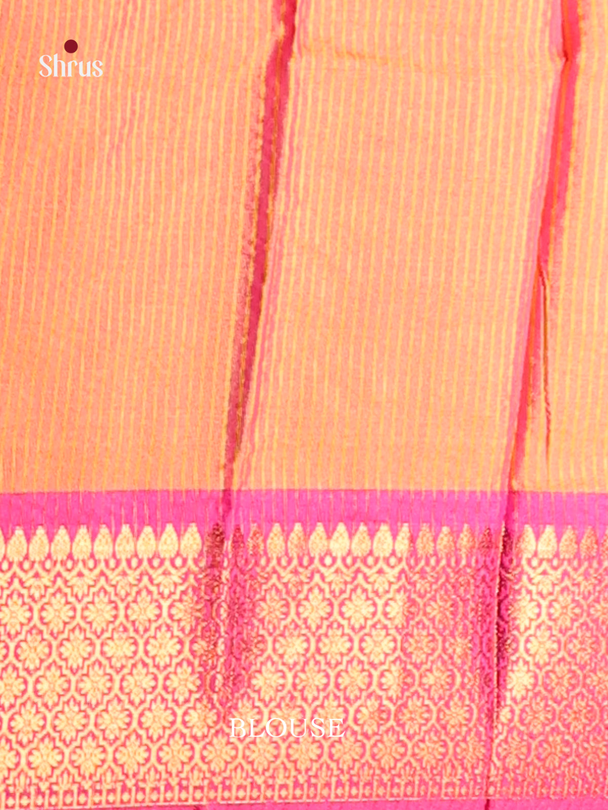 Lime Green & Pink - Semi Pochampally Saree - Shop on Shrus.com