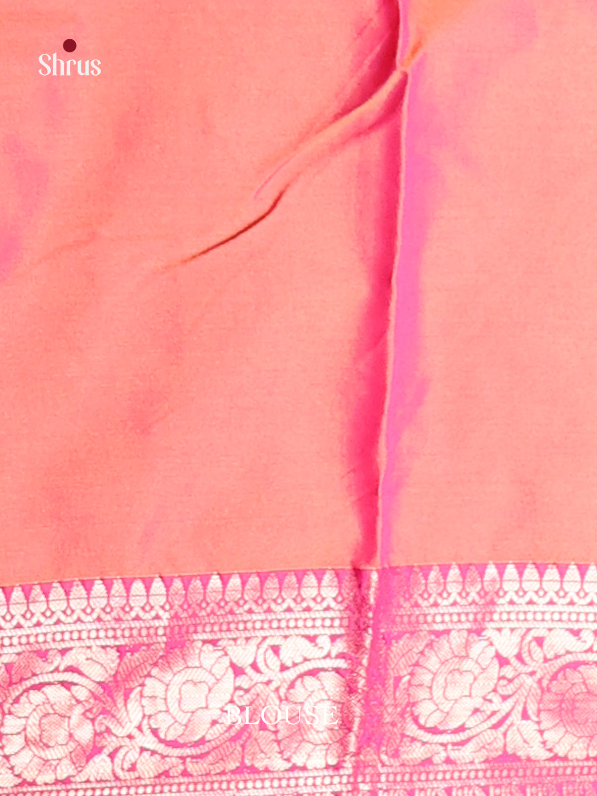 Yellow & Pink  - Semi Pochampally Saree - Shop on Shrus.com