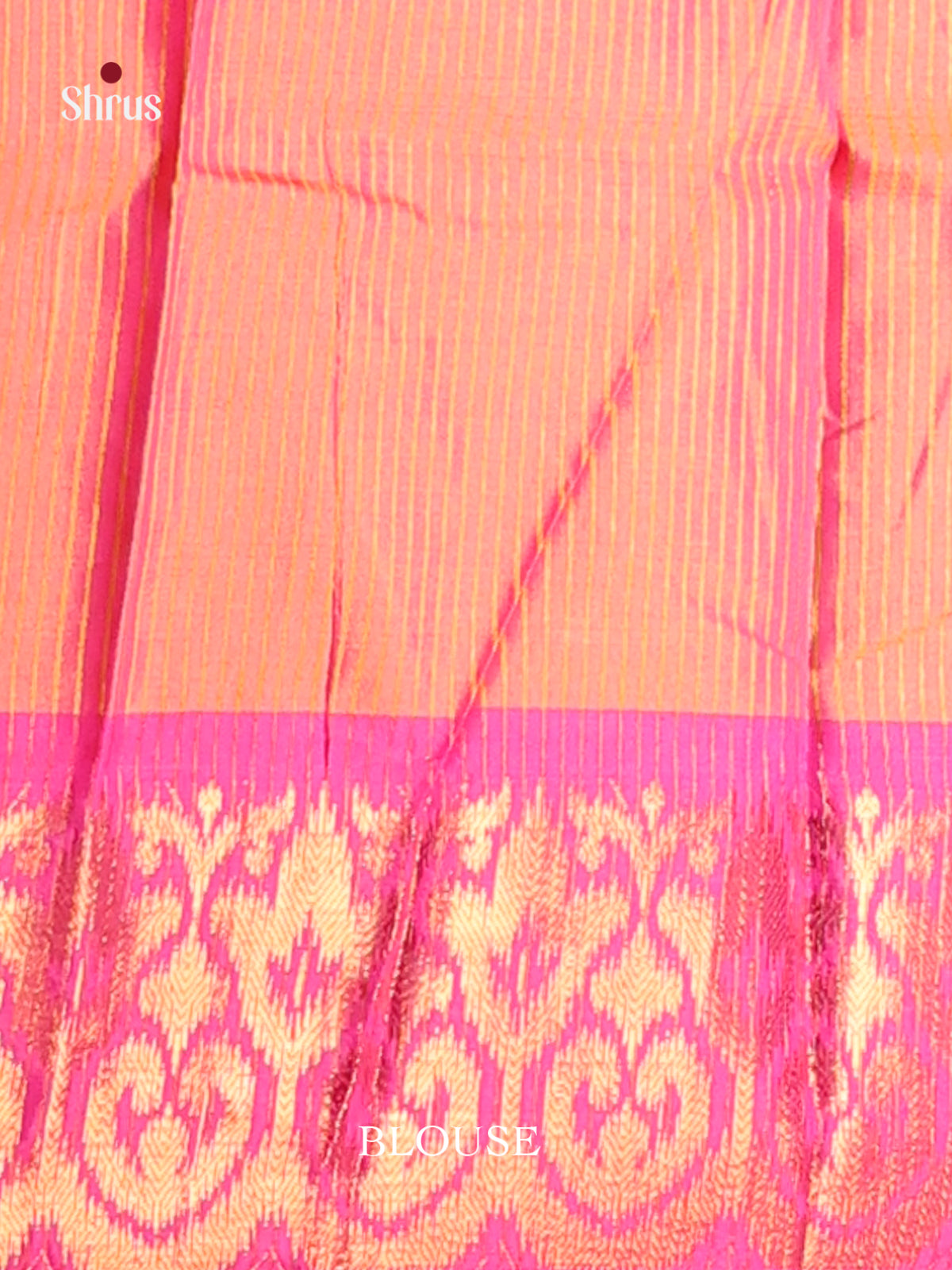 Blue & Purple - Semi Pochampally Saree