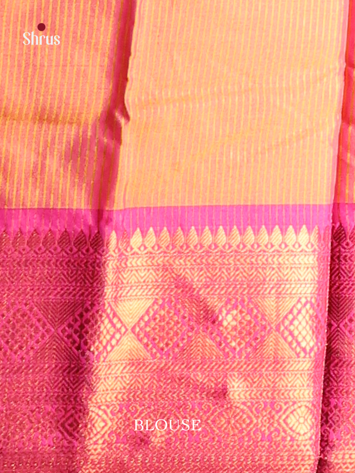 Light Green & Pink - Semi Pochampally Saree - Shop on Shrus.com
