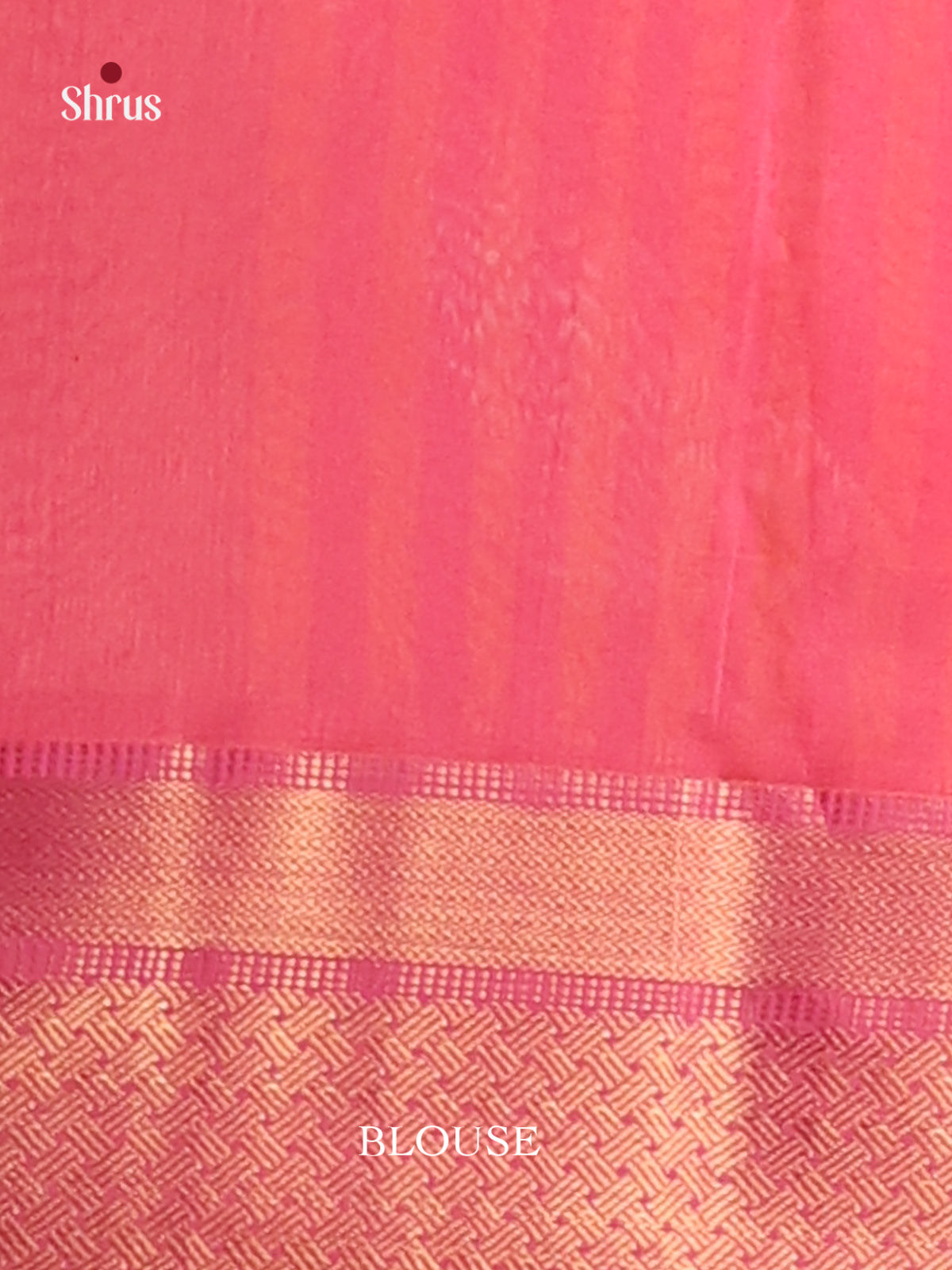 Yellow & Pink- Maheshwari silkcotton Saree - Shop on Shrus.com