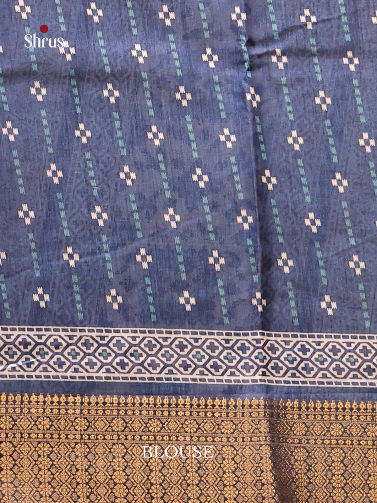 DHS06457 - Semi Crepe Saree - Shop on Shrus.com