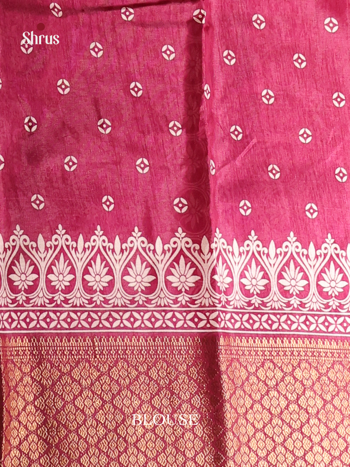 DHS06462 - Semi Crepe Saree - Shop on Shrus.com