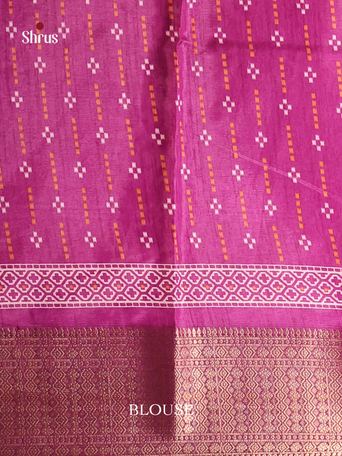 DHS06493 - Semi Crepe Saree - Shop on Shrus.com