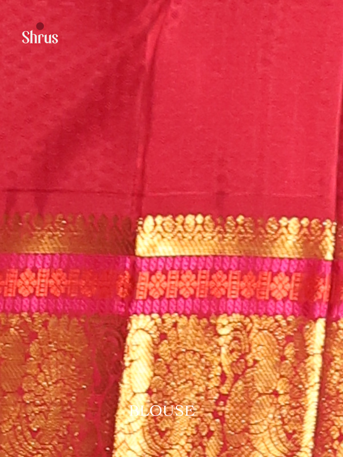 Korvai Parrot Green Kanchipuram Silk Saree with a Grand Maroon Rettaipet zari border