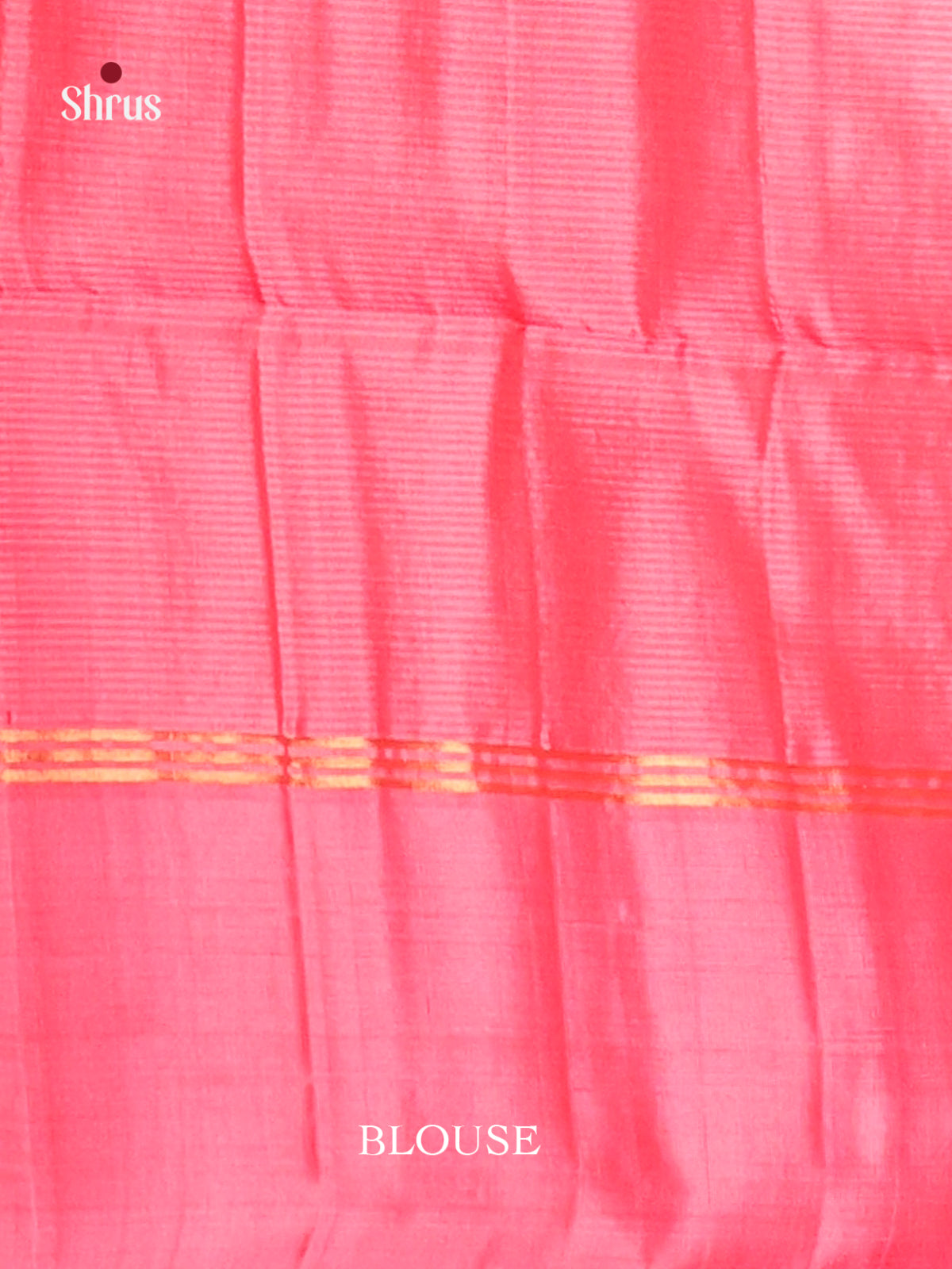 Blue & Pink  Soft Silk  Saree with zari checks , buttas - Shop on Shrus.com