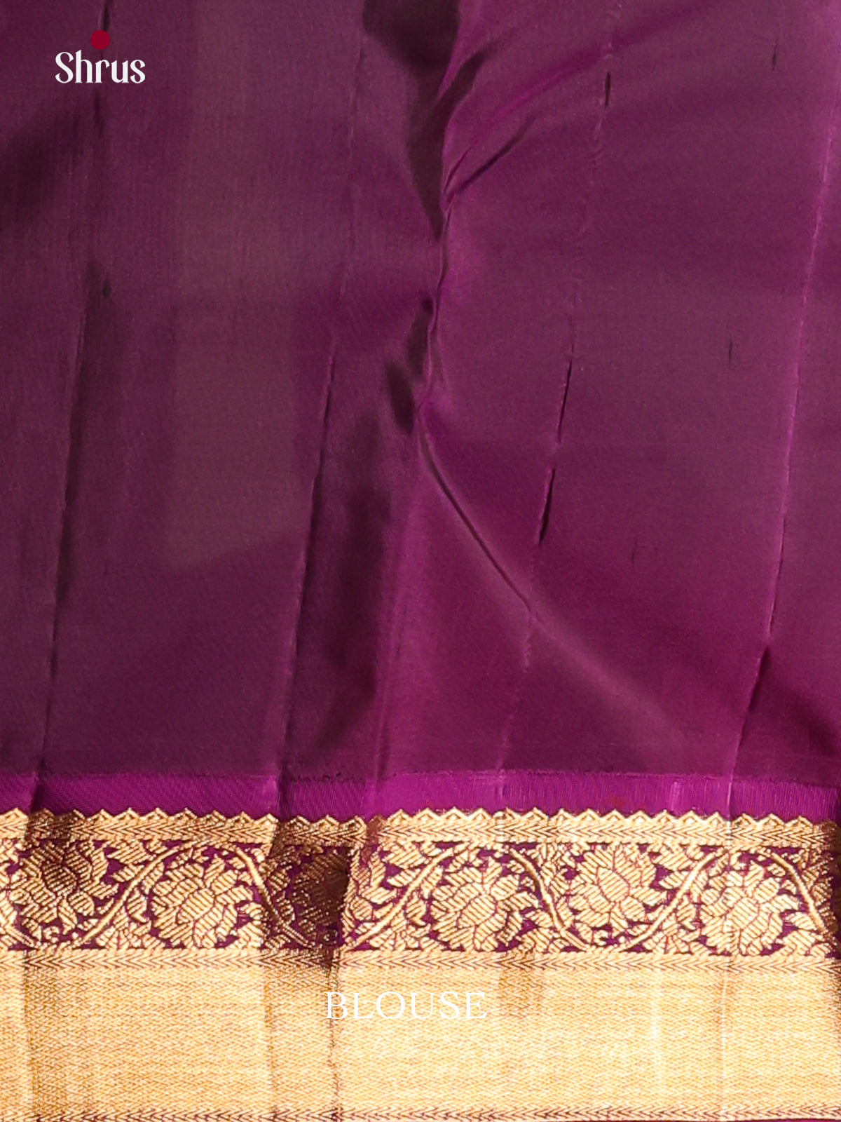 Radiant Yellow Korvai Kanchipuram Silk Saree with zari buttas & Purple Border - Shop on Shrus.com