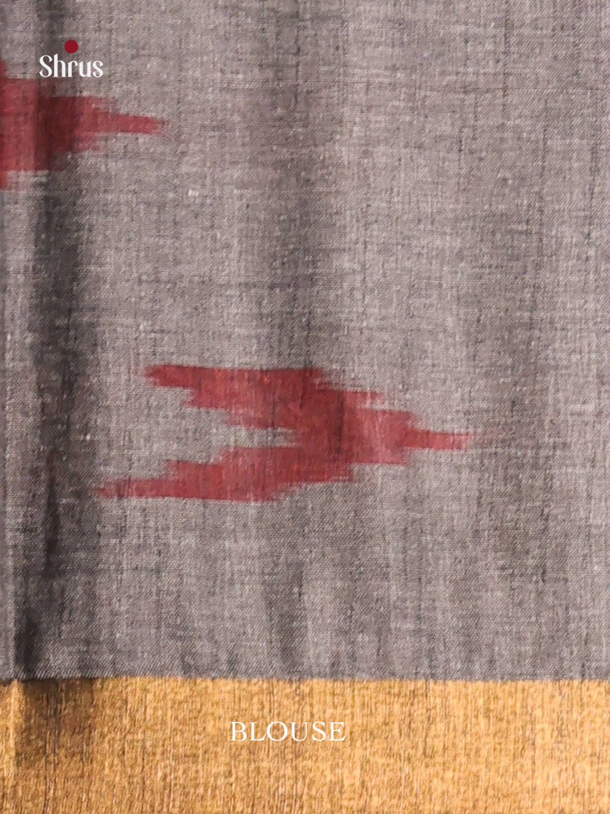 DHS08147 - Semi Ikkat Saree - Shop on Shrus.com