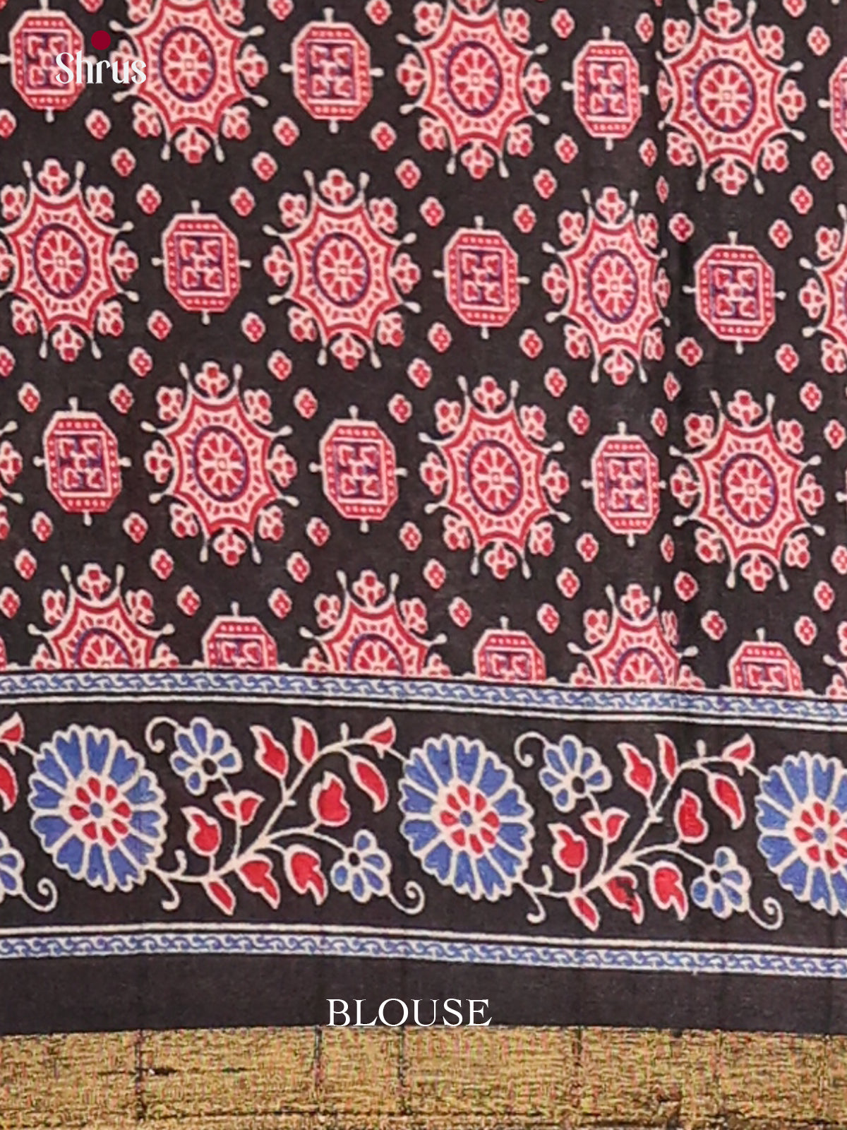 Black - Art Modal Saree - Shop on Shrus.com