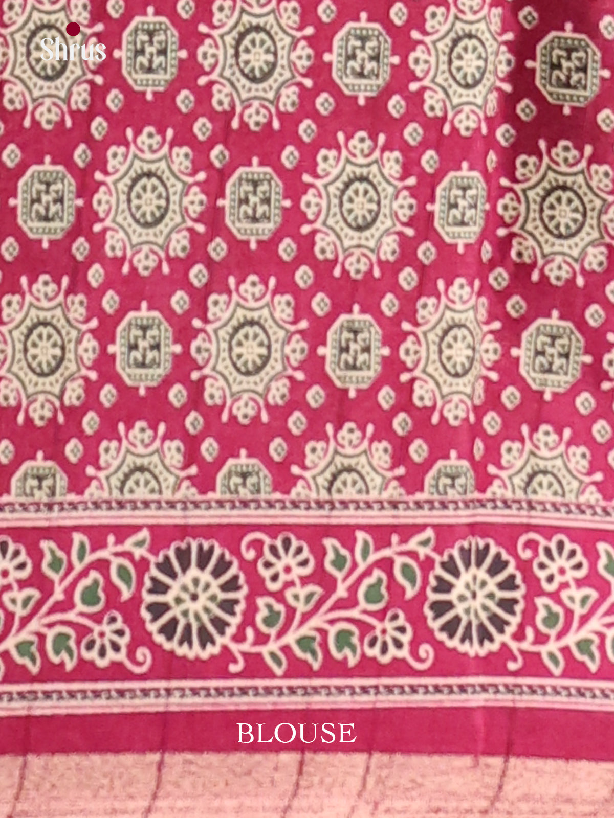 Pink - Art Modal Saree - Shop on Shrus.com