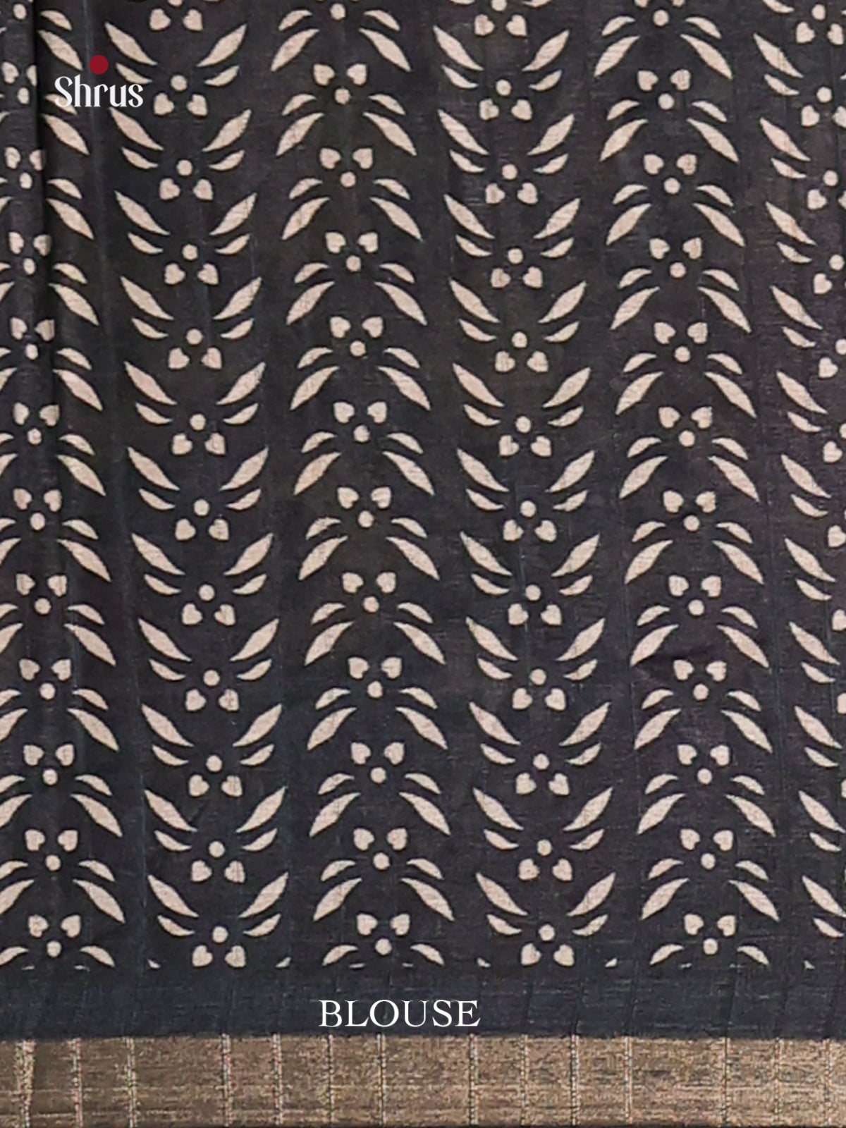 Black - Art Modal Saree - Shop on Shrus.com
