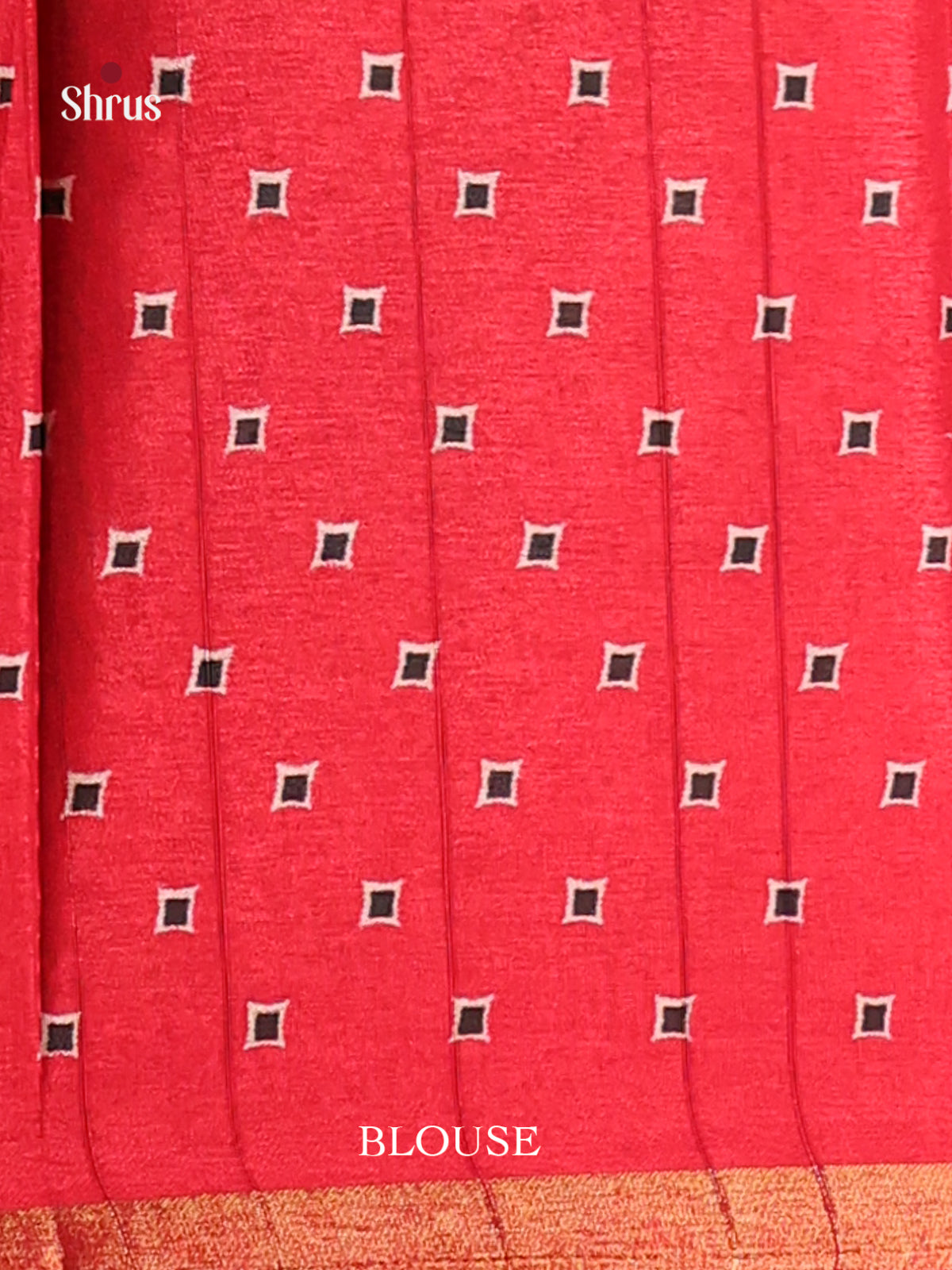 Black & Red - Art Modal Saree