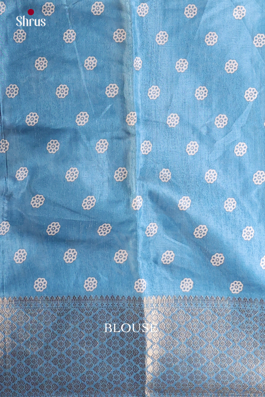DHS09037 - Semi Crepe Saree - Shop on Shrus.com