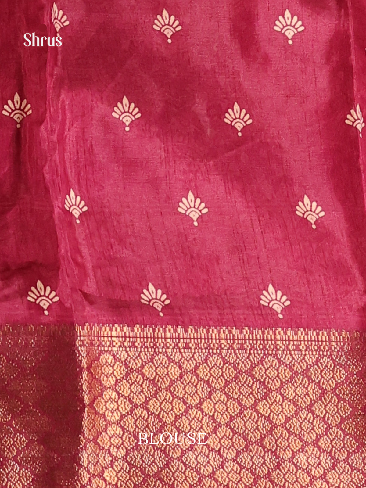 DHS09077 - Semi Crepe Saree - Shop on Shrus.com
