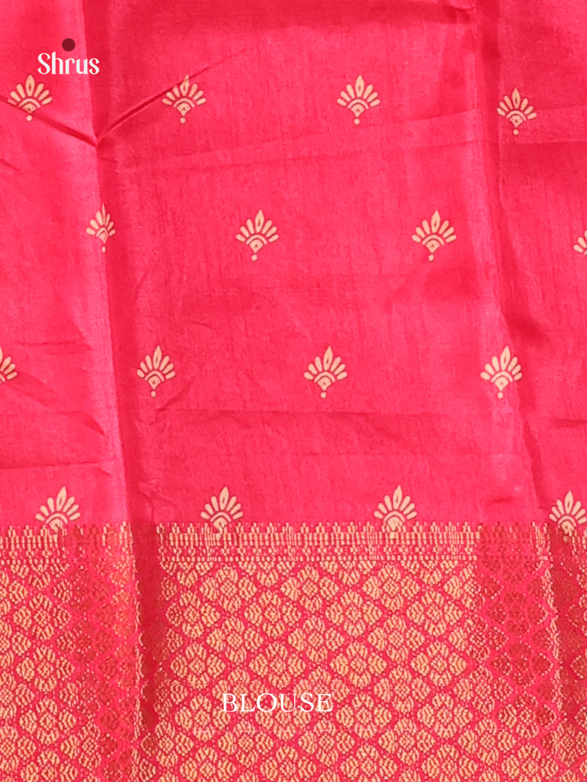 Pink - Semi Crepe Saree - Shop on Shrus.com